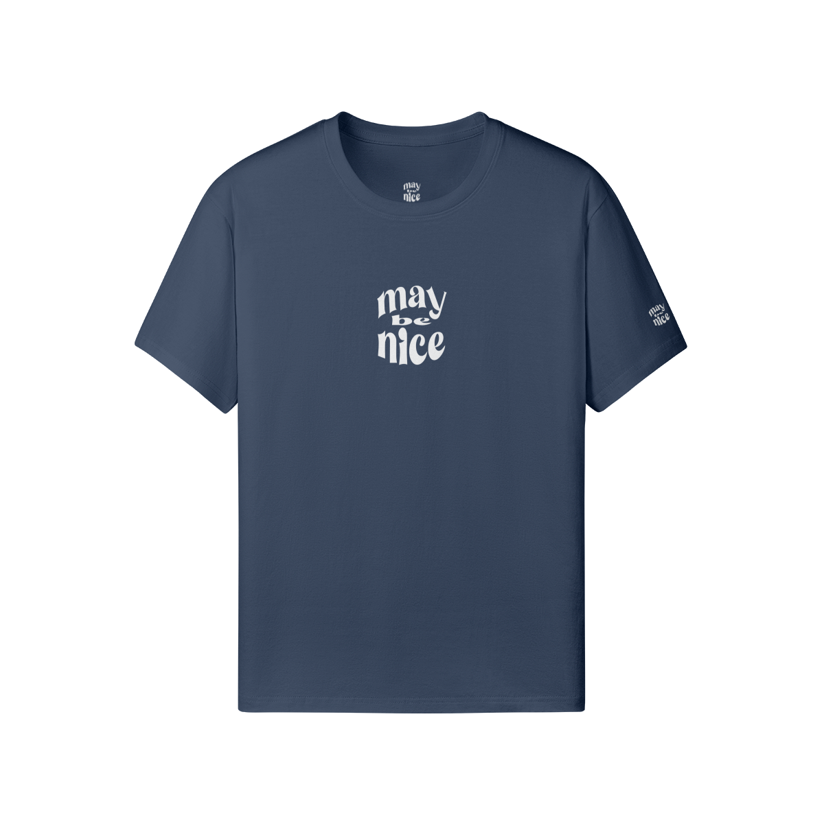 Y'all Be Nice x Maybe Today NYC  "May Be Nice . Basic Tee" (4 Colors)